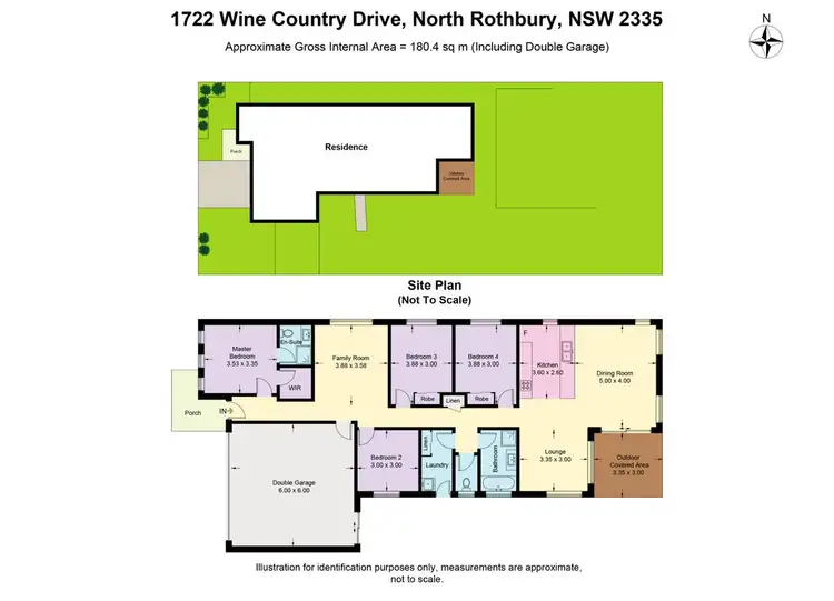 Floorplan of Homely house listing, 1722 Wine Country Drive, North Rothbury NSW 2335