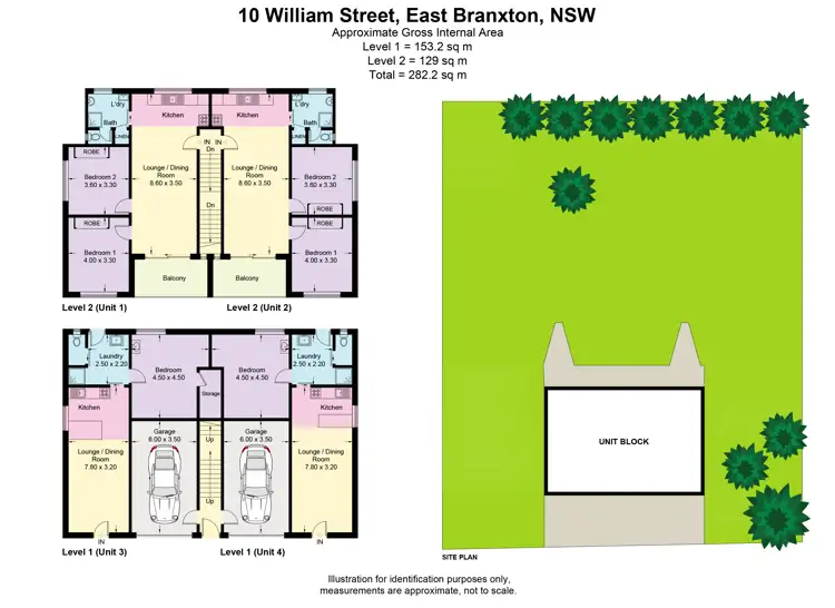 Floorplan of Homely block of units listing, 10 William Street, East Branxton NSW 2335