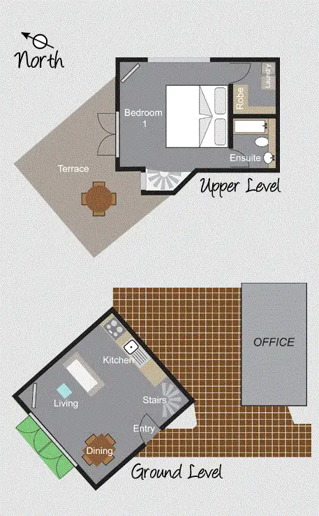 Floorplan of Homely unit listing, 2/64 Reid Road, Wongaling Beach QLD 4852