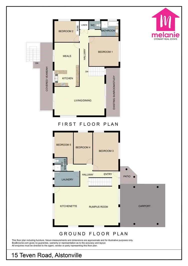 Floorplan of Homely house listing, 15 Teven Rd, Alstonville NSW 2477