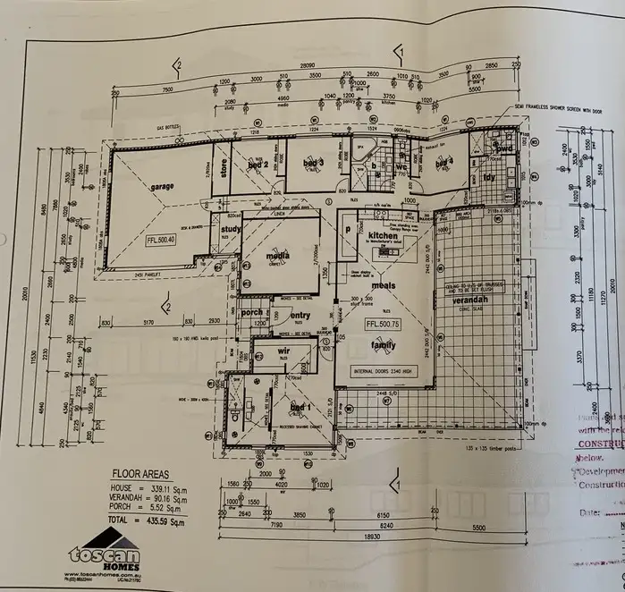 Floorplan of Homely rural property listing, 130 Bruxner Park Rd, Korora NSW 2450