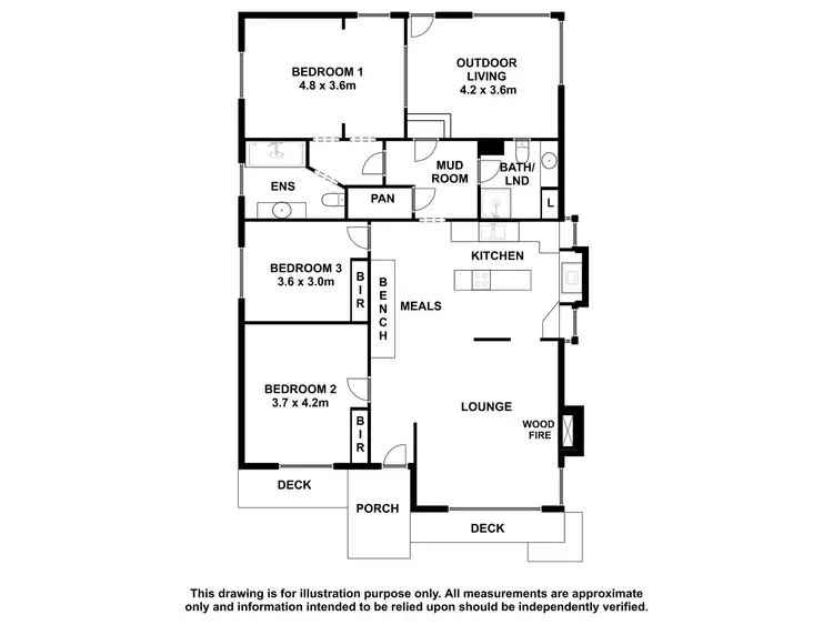 Floorplan of Homely house listing, 17 South East Tce, Kalangadoo SA 5278