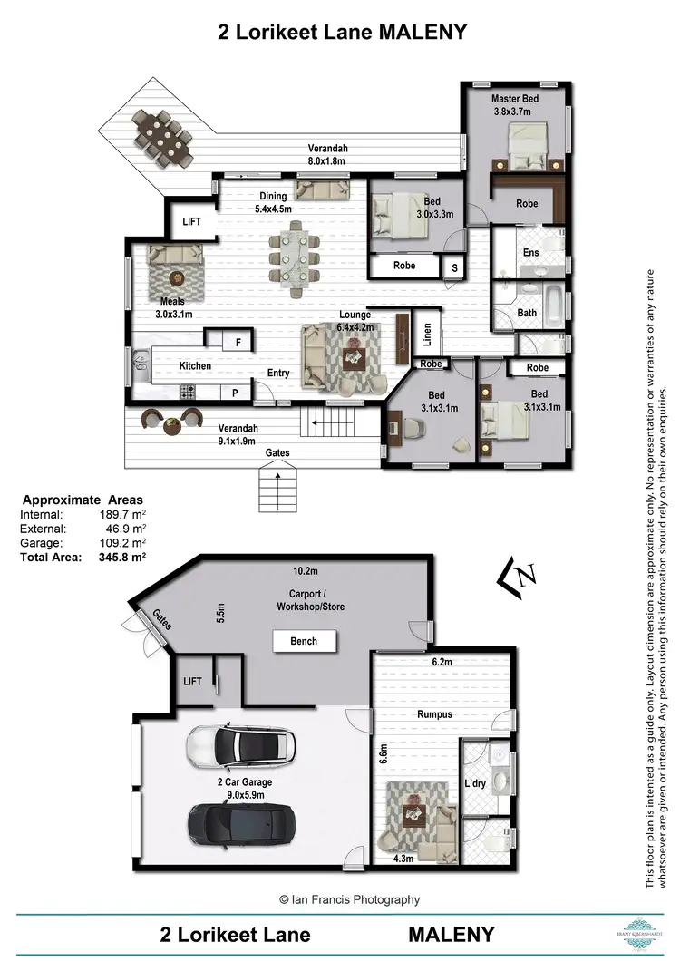 Floorplan of Homely house listing, 2 Lorikeet Lane, Maleny QLD 4552