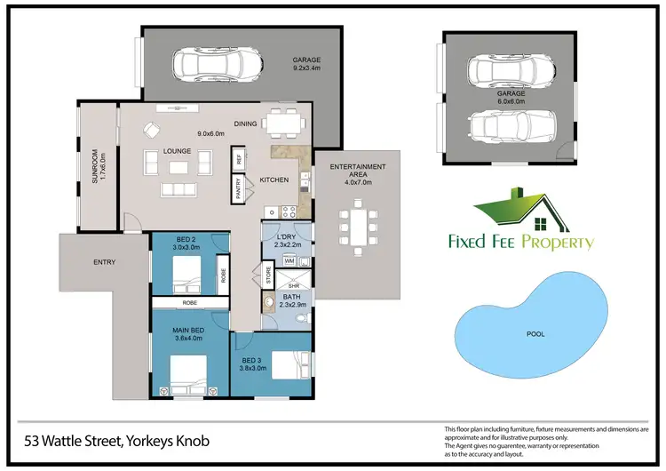 Floorplan of Homely house listing, 53 Wattle St, Yorkeys Knob QLD 4878