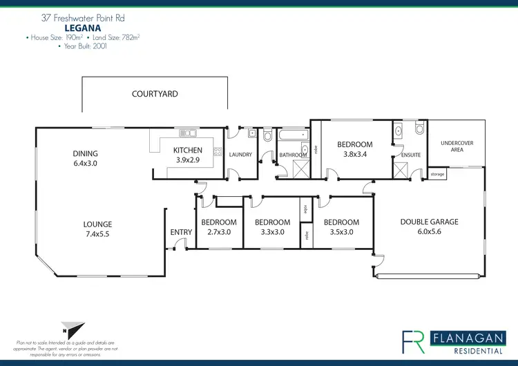 Floorplan of Homely house listing, 37 Freshwater Point Rd, Legana TAS 7277