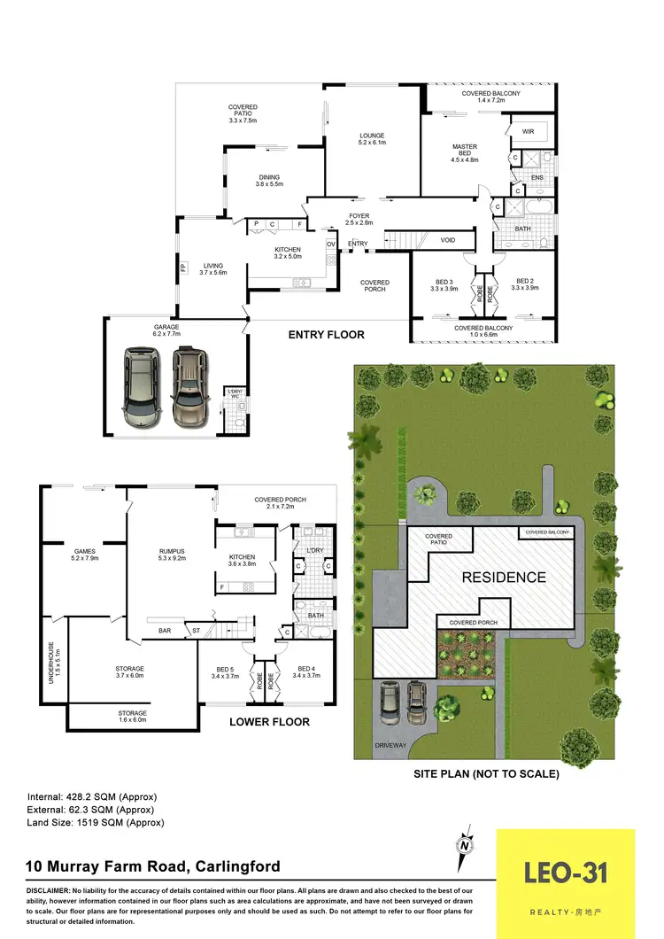 Floorplan of Homely house listing, 10 Murray Farm Rd, Carlingford NSW 2118
