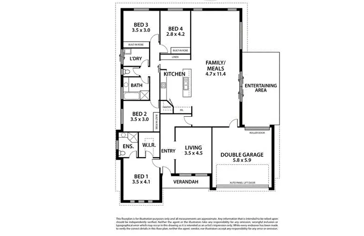 Floorplan of Homely house listing, 29 Laver St, Mount Barker SA 5251