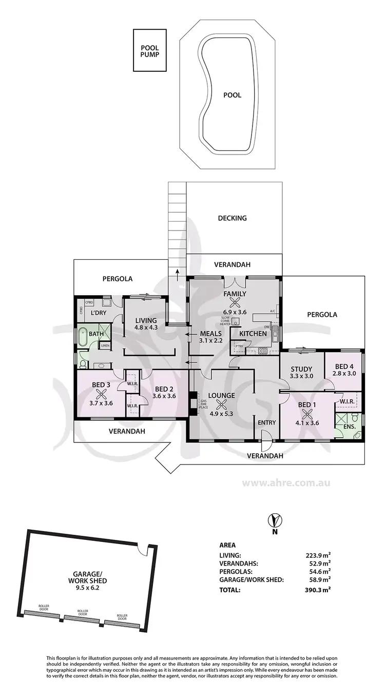 Floorplan of Homely house listing, 4 Dalmeny Dr, Mount Barker SA 5251