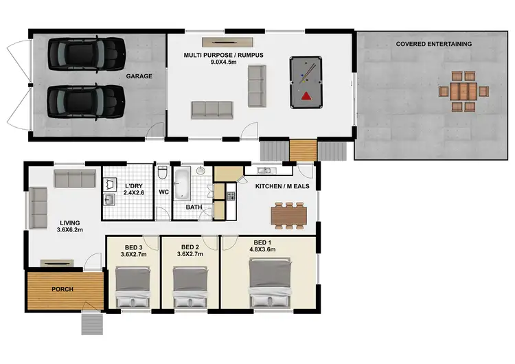 Floorplan of Homely house listing, 2 Sunbird St, Inala QLD 4077