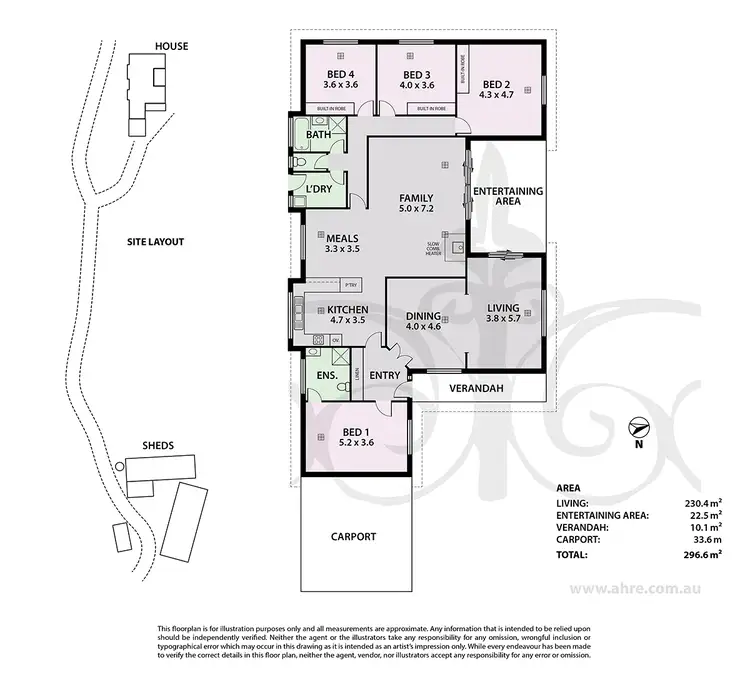 Floorplan of Homely house listing, 109B Coldstore Rd, Lenswood SA 5240