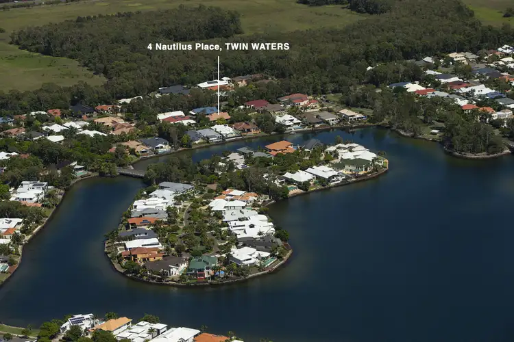 Floorplan of Homely house listing, 4 Nautilus Pl, Twin Waters QLD 4564