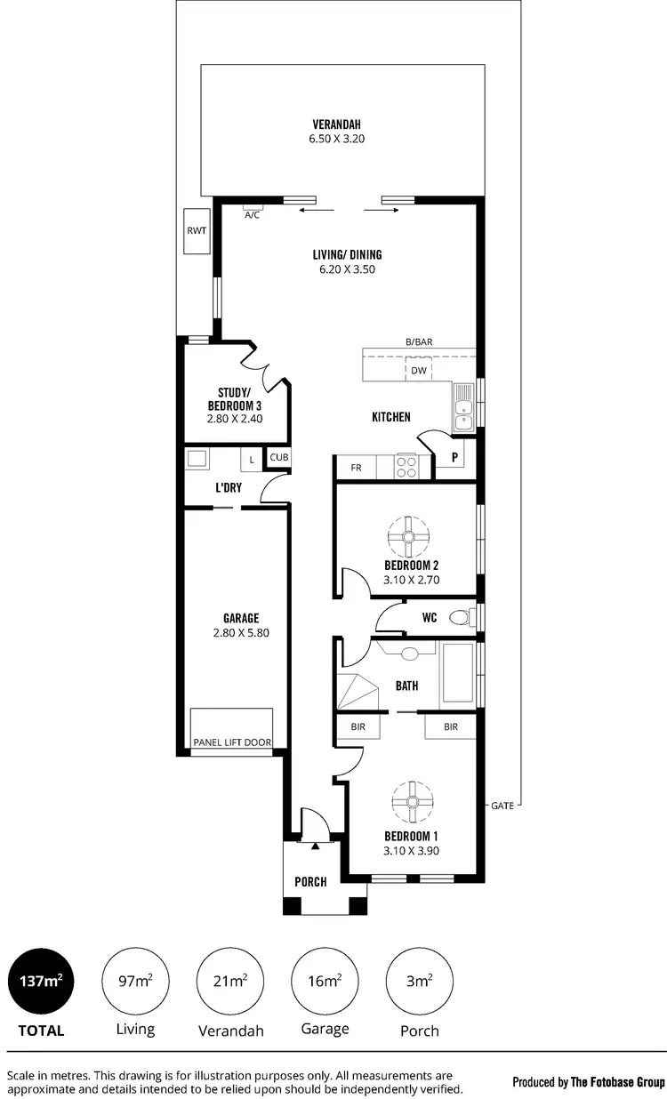 Floorplan of Homely house listing, 3/3 Stephen Tce, Grange SA 5022