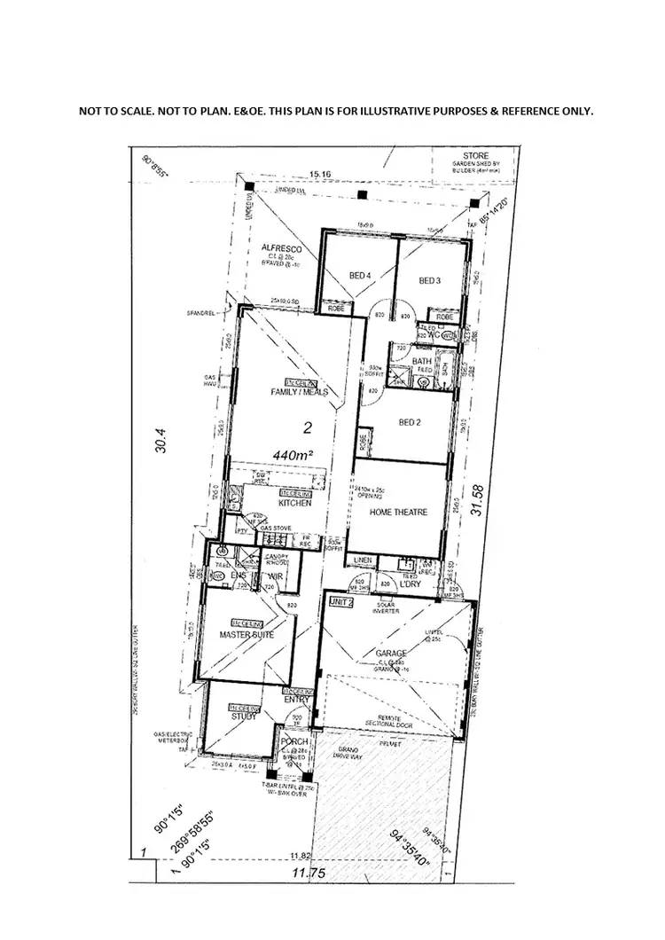 Floorplan of Homely house listing, 63B Henry Bull Drive, Bull Creek WA 6149