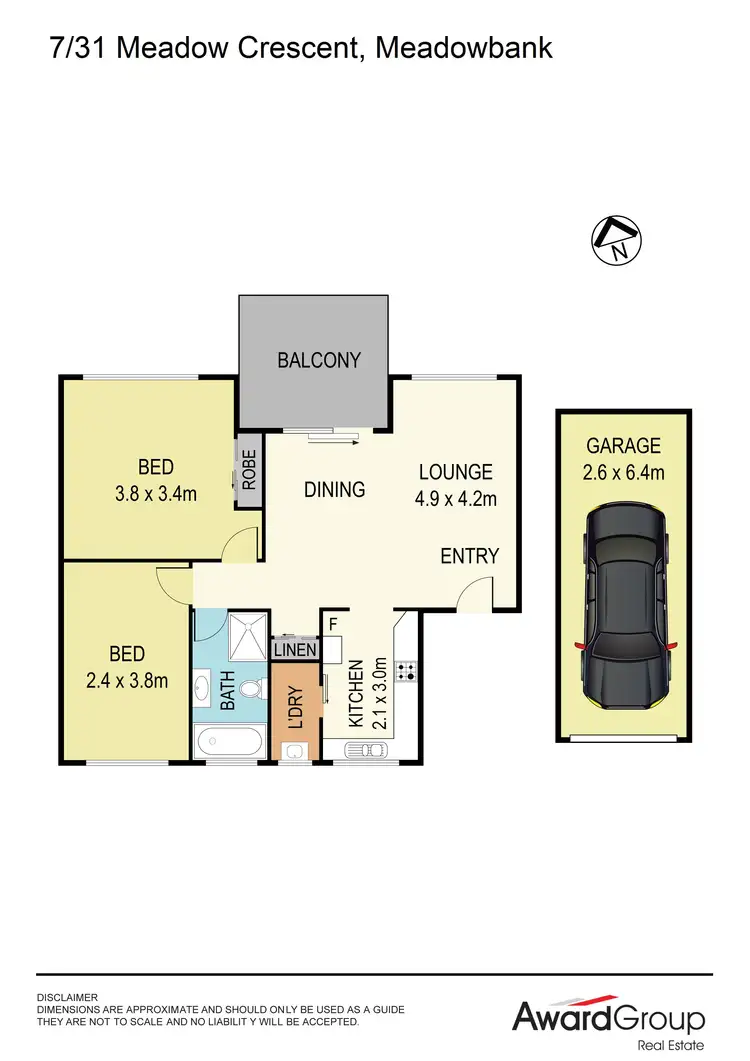 Floorplan of Homely unit listing, 7/31 Meadow Crescent, Meadowbank NSW 2114