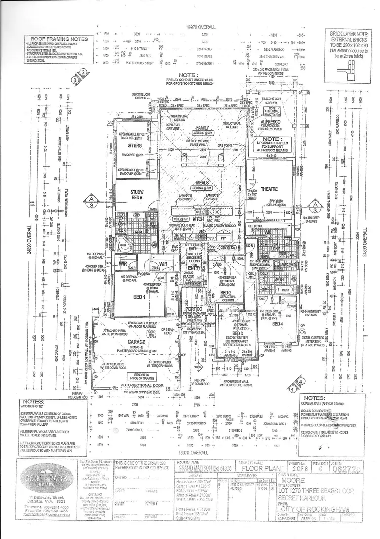 Floorplan of Homely house listing, 66 Three Bears Loop, Secret Harbour WA 6173