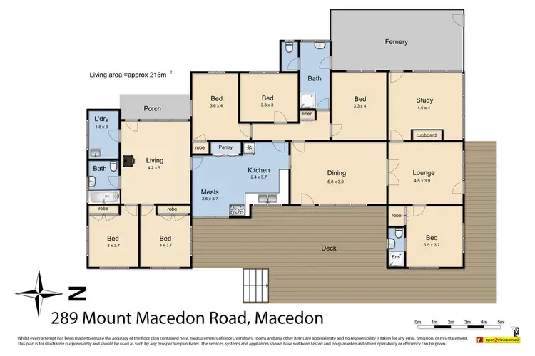 Floorplan of Homely house listing, 289 Mount Macedon Road, Macedon VIC 3440