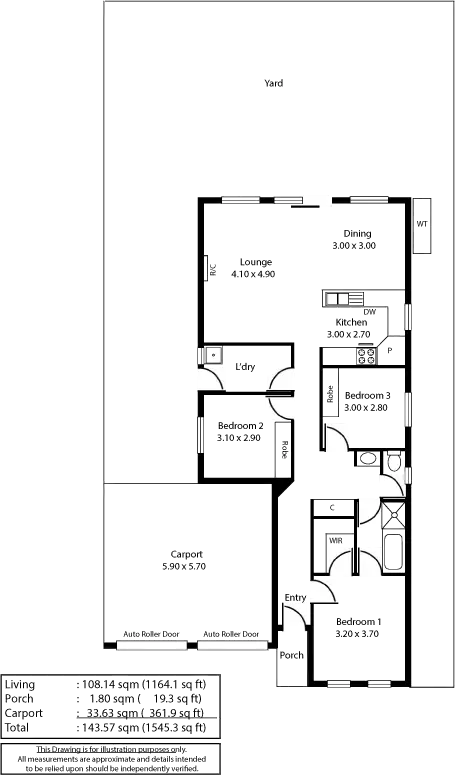 Floorplan of Homely house listing, 6 Wayfarer Mews, Smithfield SA 5114