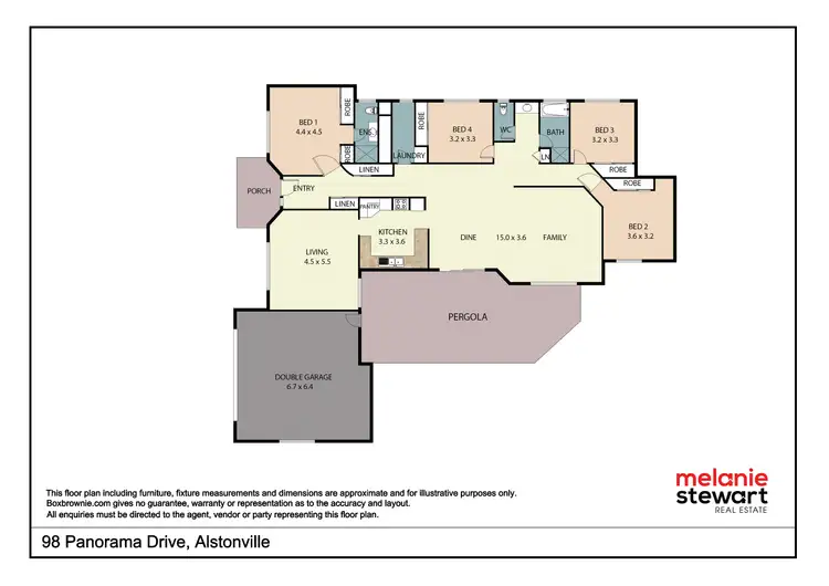 Floorplan of Homely house listing, 98 Panorama Dr, Alstonville NSW 2477