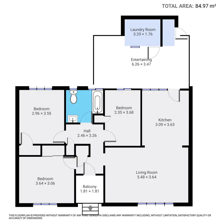 Floorplan of Homely house listing, 41 Markham St, Darra QLD 4076