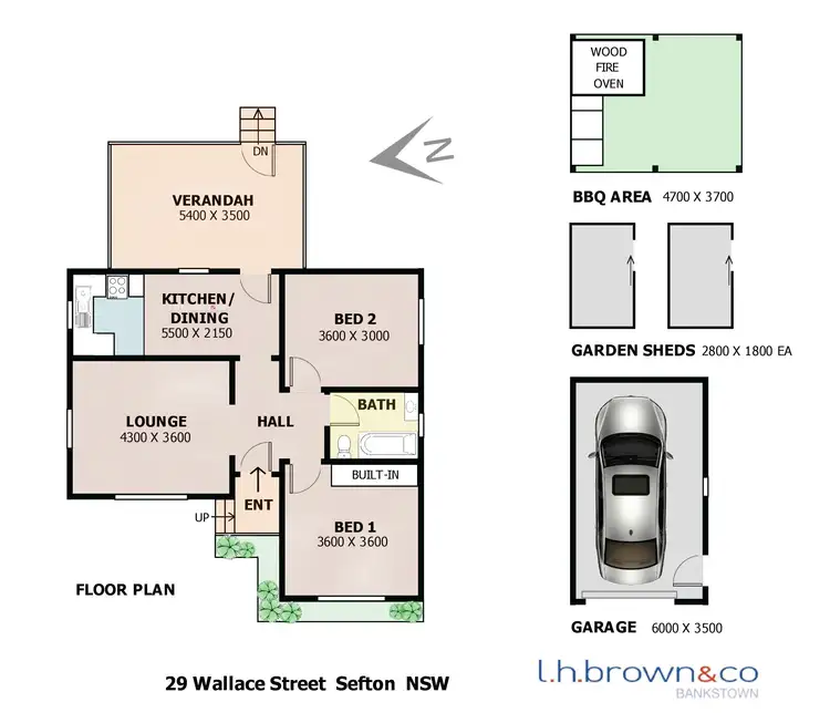 Floorplan of Homely house listing, 29 Wallace St, Sefton NSW 2162
