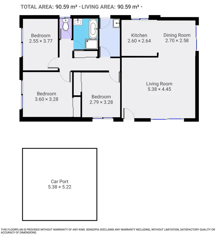 Floorplan of Homely house listing, Unit 20/15 Bradford St, Darra QLD 4076