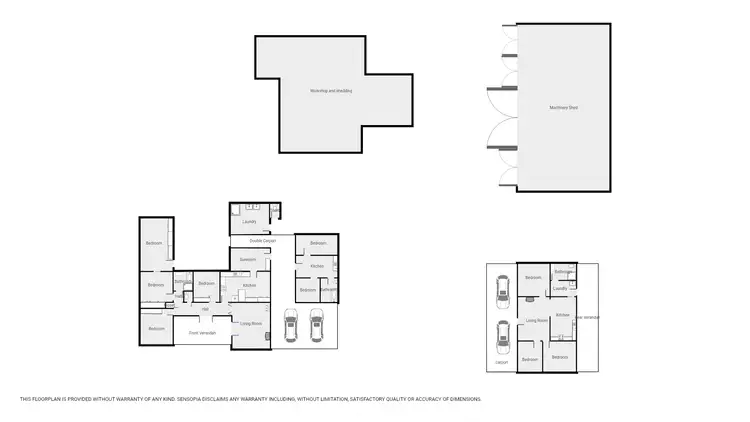 Floorplan of Homely house listing, 470 Greens Creek Rd, Campbells Bridge Via, Stawell VIC 3380