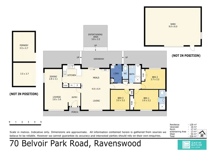Floorplan of Homely house listing, 70 Belvoir Park Rd, Ravenswood VIC 3453