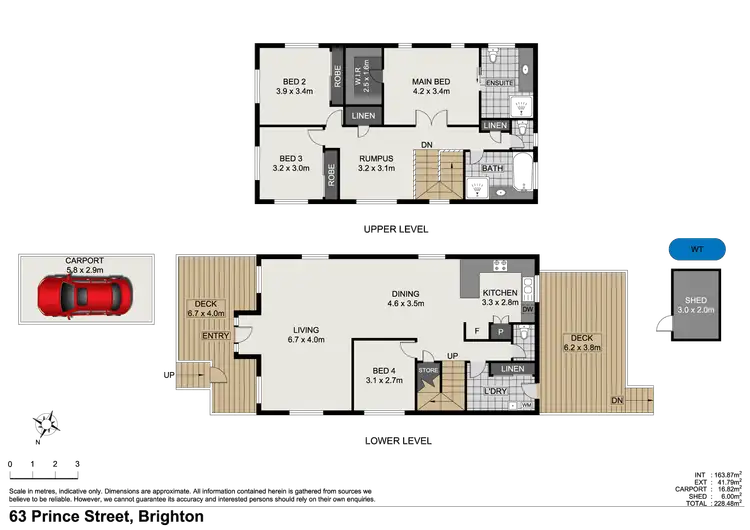 Floorplan of Homely house listing, 63 Prince St, Brighton QLD 4017