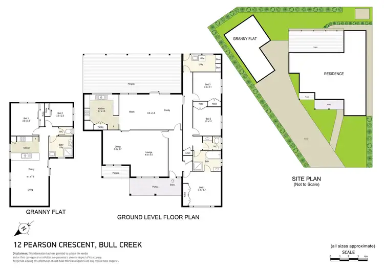 Floorplan of Homely house listing, 12 Pearson Crescent, Bull Creek WA 6149