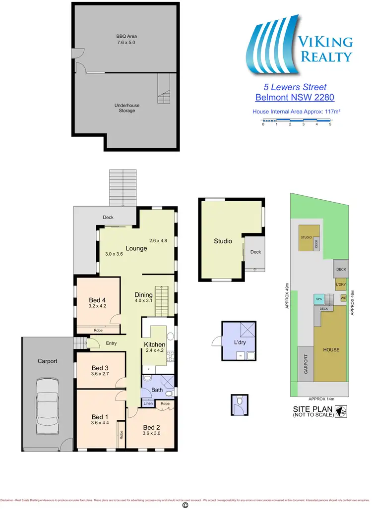 Floorplan of Homely house listing, 5 Lewers St, Belmont NSW 2280