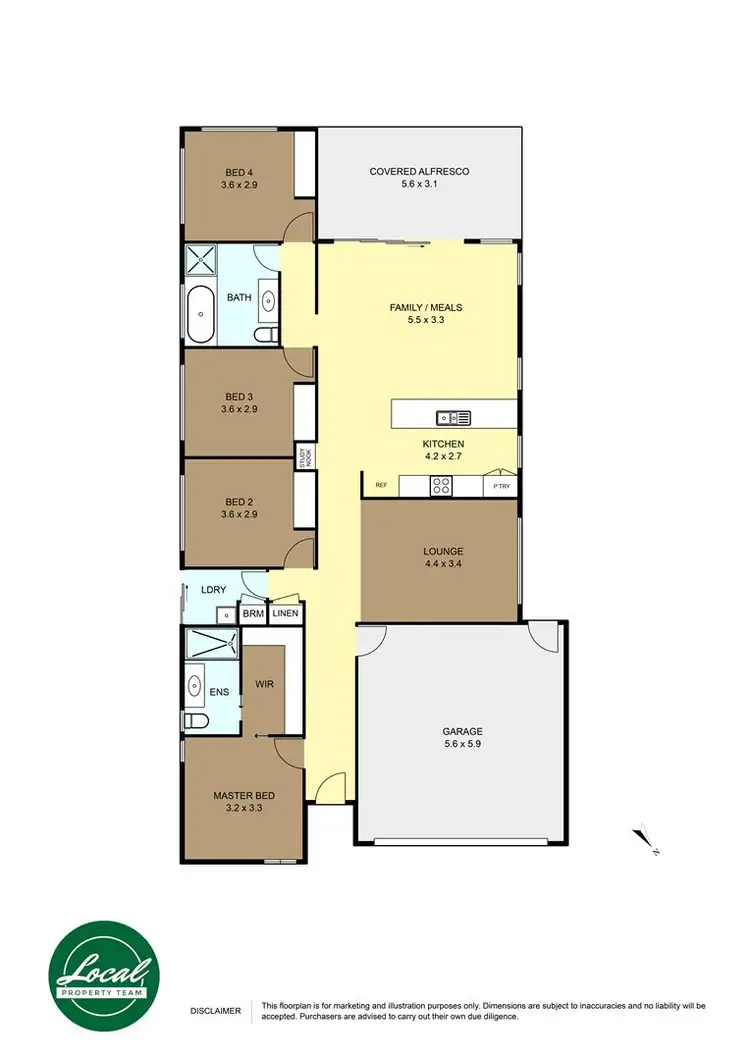 Floorplan of Homely house listing, 103 Sanctuary Parkway, Waterford QLD 4133