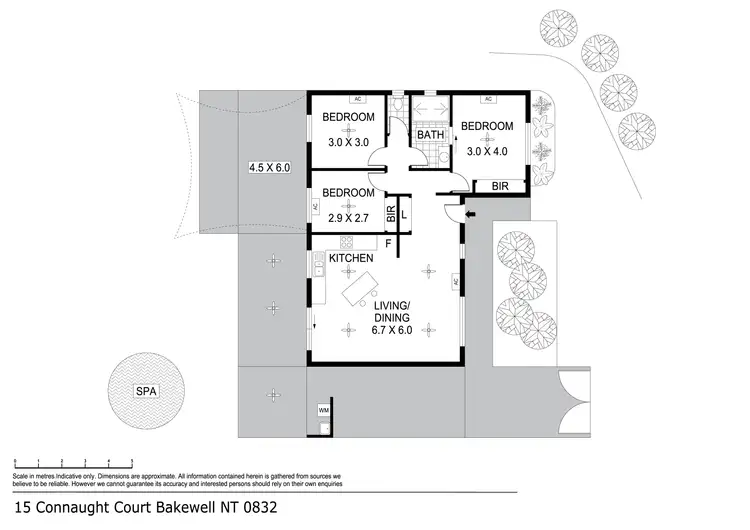 Floorplan of Homely house listing, 15 Connaught Court, Bakewell NT 832