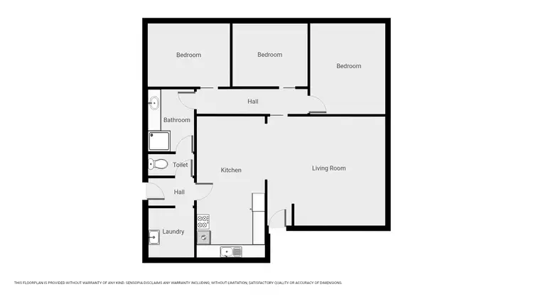 Floorplan of Homely house listing, 15 Oliver Ave, Stawell VIC 3380