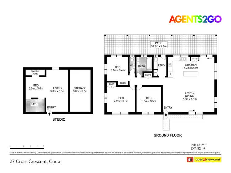 Floorplan of Homely house listing, 27 Cross Cres, Curra QLD 4570