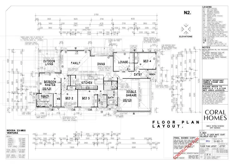 Floorplan of Homely house listing, 16 Caper White Ct, Kallangur QLD 4503