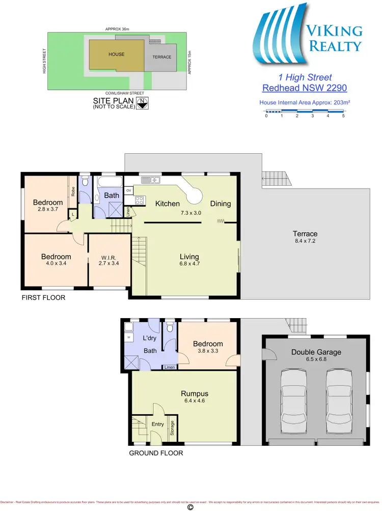 Floorplan of Homely house listing, 1 High St, Redhead NSW 2290