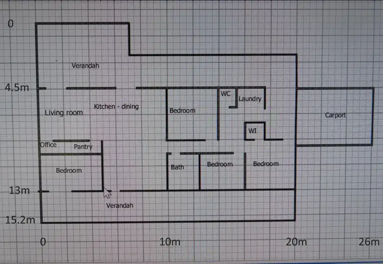 Floorplan of Homely house listing, 994 Beranghi Rd, Crescent Head NSW 2440