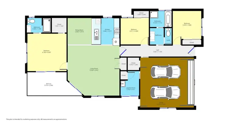 Floorplan of Homely house listing, 18 Marlin Ave, Eden NSW 2551