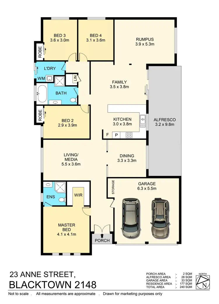 Floorplan of Homely house listing, 23 Anne St, Blacktown NSW 2148
