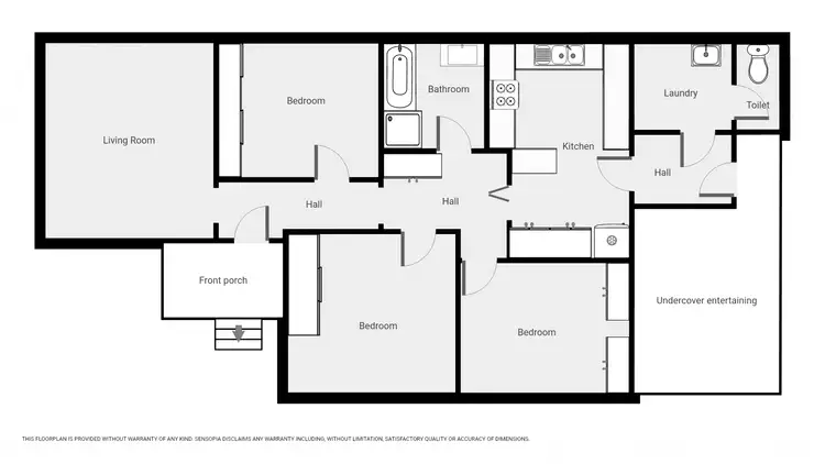 Floorplan of Homely house listing, 30 Dawson St, Stawell VIC 3380