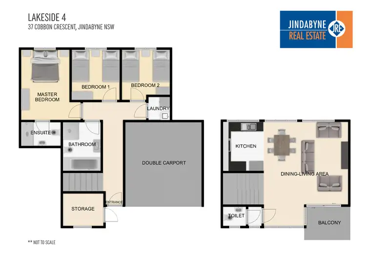 Floorplan of Homely unit listing, Unit 4/37 Cobbon Cres, Jindabyne NSW 2627