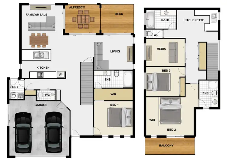 Floorplan of Homely house listing, 11 Tomaso Cl, Doolandella QLD 4077