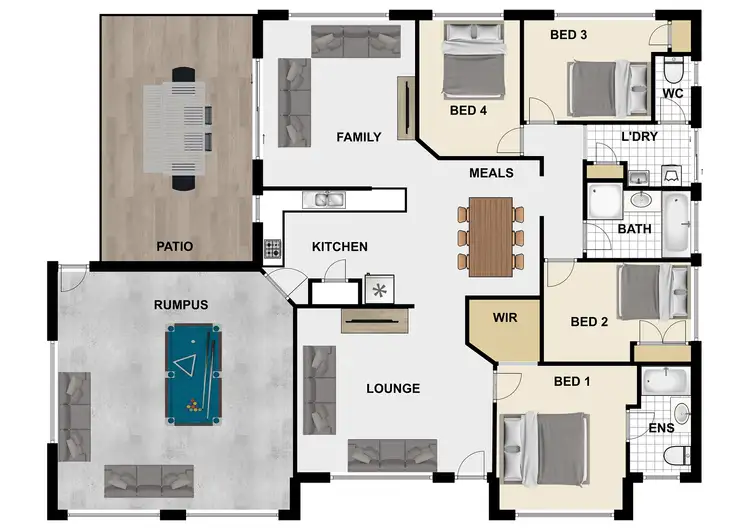 Floorplan of Homely house listing, 39 Mulgrave Cres, Forest Lake QLD 4078