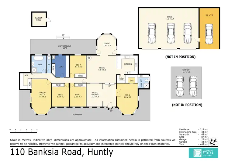 Floorplan of Homely house listing, 110 Banksia Road, Huntly VIC 3551