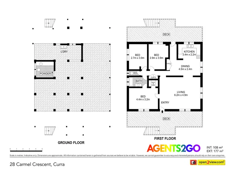 Floorplan of Homely house listing, 28 Carmel Cres, Curra QLD 4570