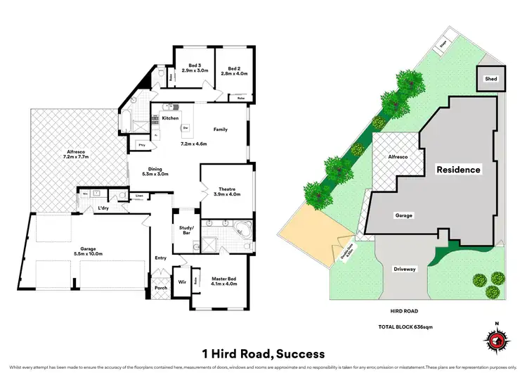 Floorplan of Homely house listing, 1 Hird Rd, Success WA 6164
