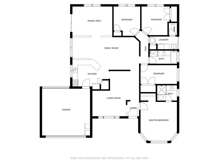 Floorplan of Homely house listing, 9 Astrolabe Lane, Falcon WA 6210