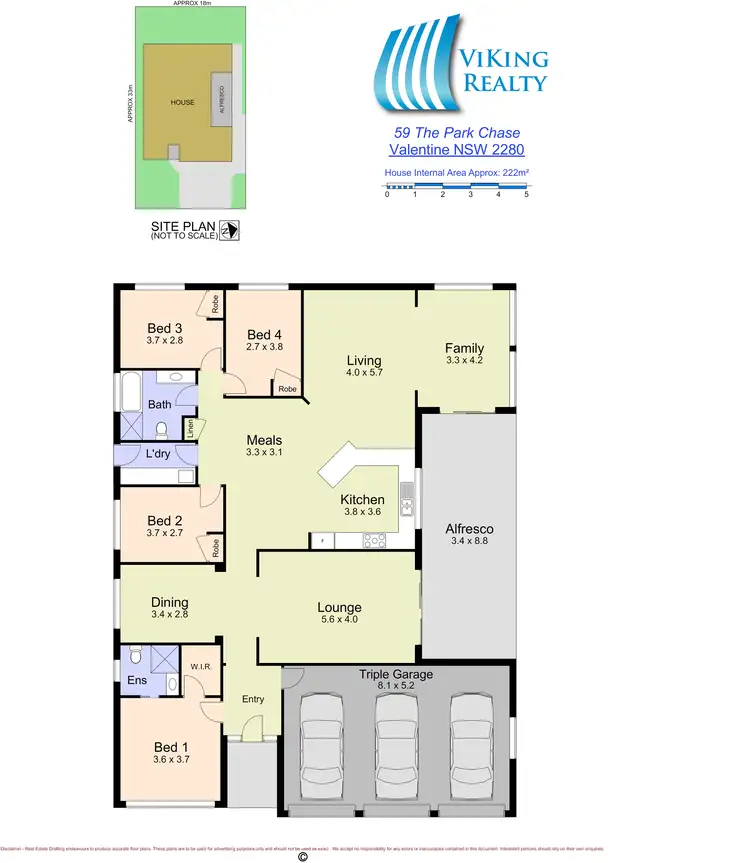 Floorplan of Homely house listing, 59 The Park Ch, Valentine NSW 2280