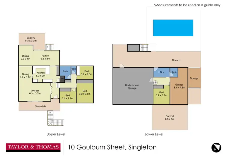 Floorplan of Homely house listing, 10 Goulburn Street, Singleton NSW 2330