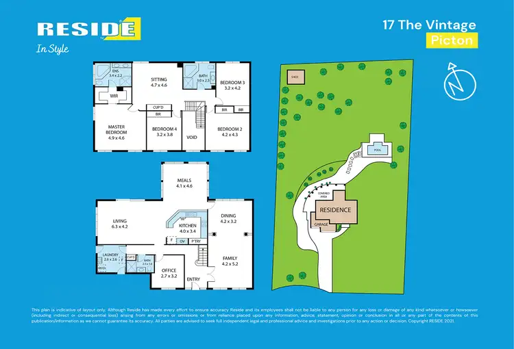 Floorplan of Homely house listing, 17 The Vintage, Picton NSW 2571